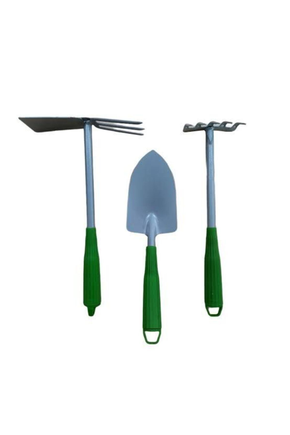 Bahçe Mini Hobi Kazma Kürek Çapa Seti 3 Lü Set