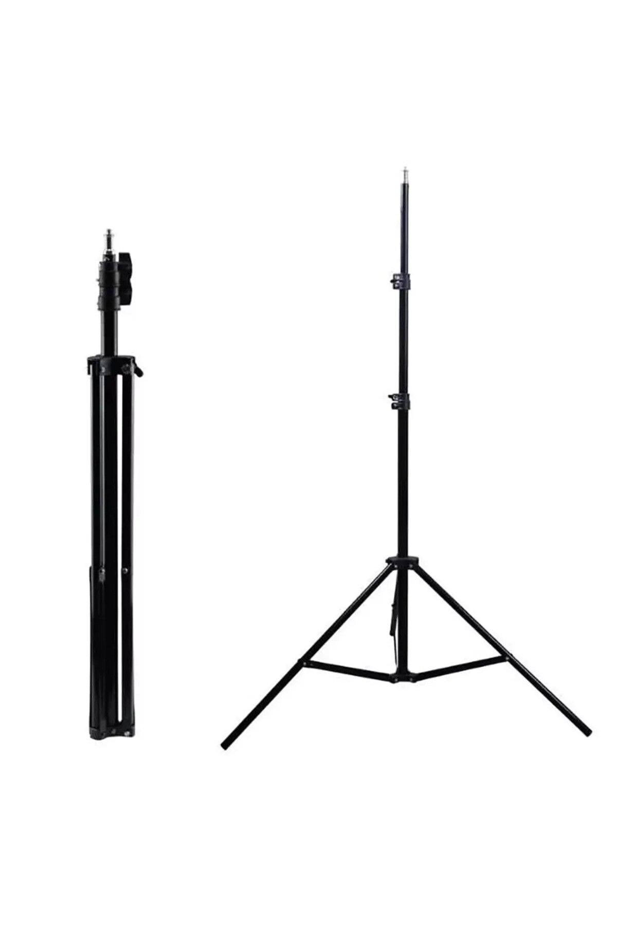 Tripod Ayaklı Selfie Işığı için Tripod Ayaklık 2 Metre Tripot 3lü Ayak