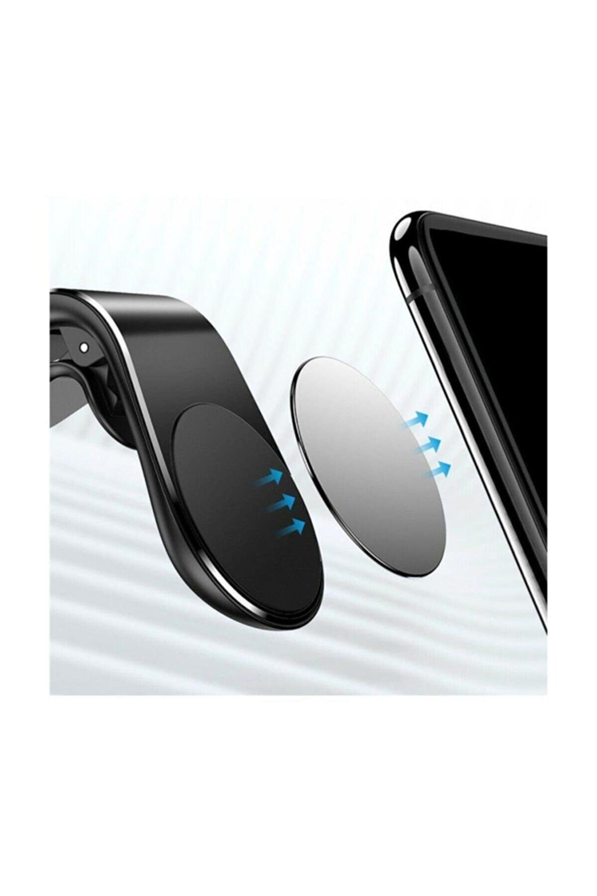 Manyetik Araç Içi Klima Yeri Telefon Tutucu Mıknatıslı Mıknatıslı Siyah Belirtilmemiş TR