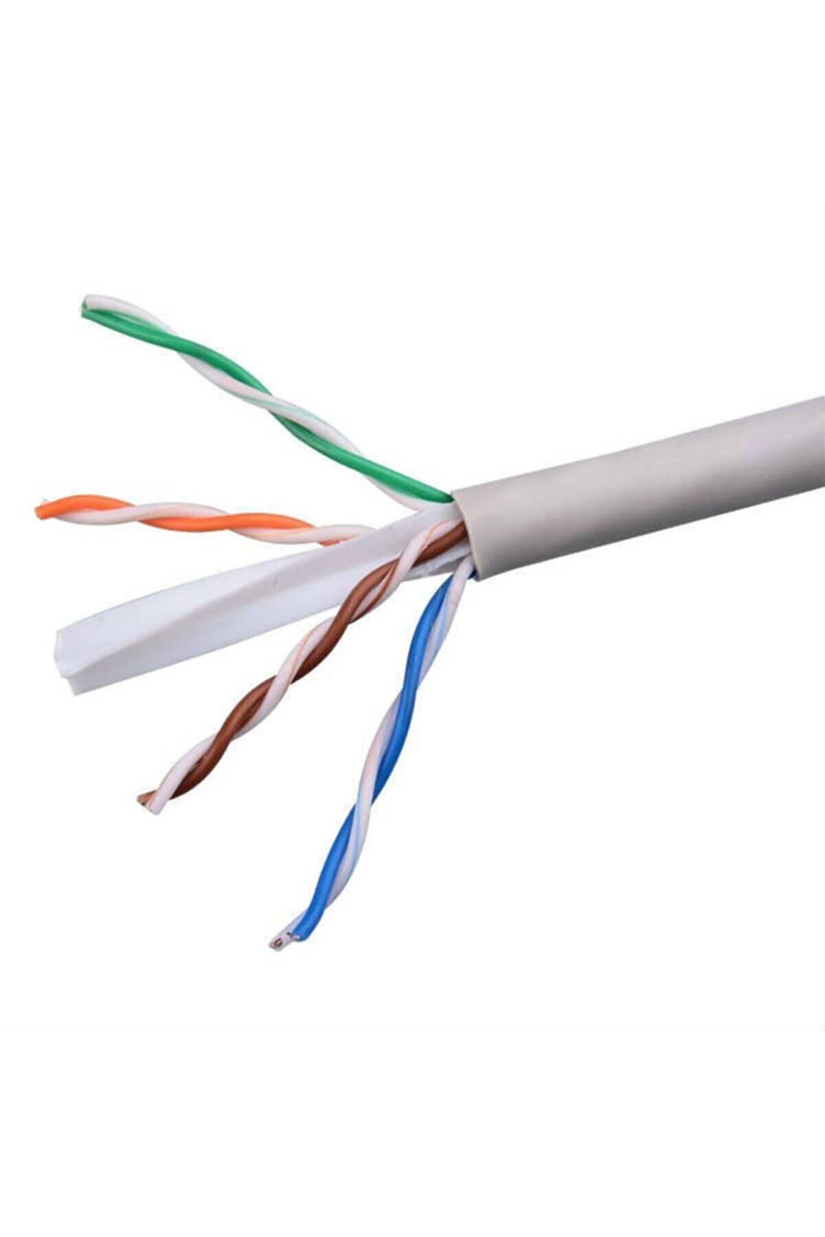 Cat6 Data Ethernet Kablosu Rj45 Ccs 1 Sınıf (50 Metre Satışımız)=