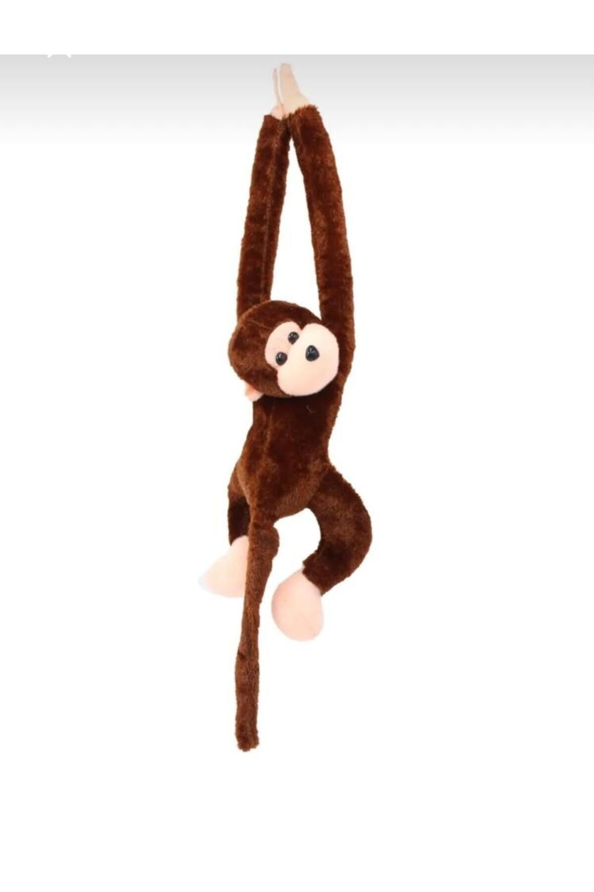 Peluş maymun elleri yapışan