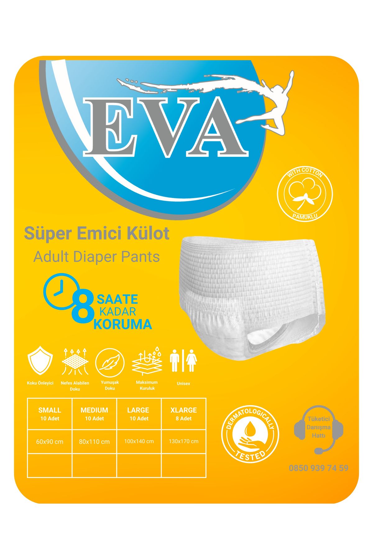 Süper Emici Külot Small Medium Large Xl
