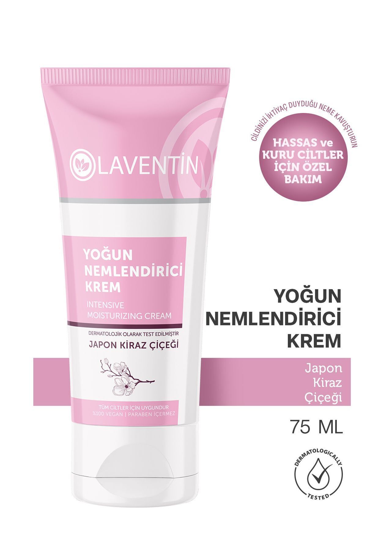 Yoğun Nemlendirici Ve Besleyici Japon Kiraz Çiçeği El Kremi 75 Ml