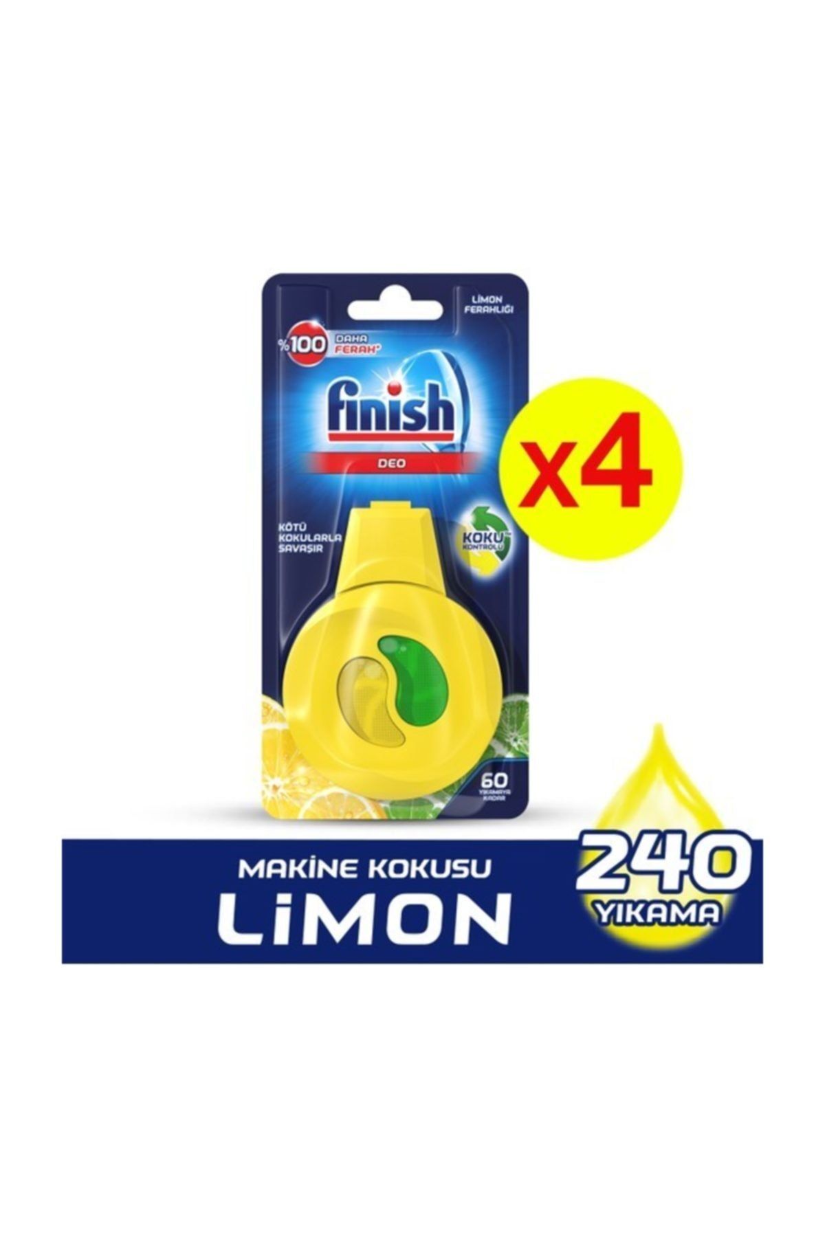 Bulaşık Makinesi Kokusu Limon 2x2'li