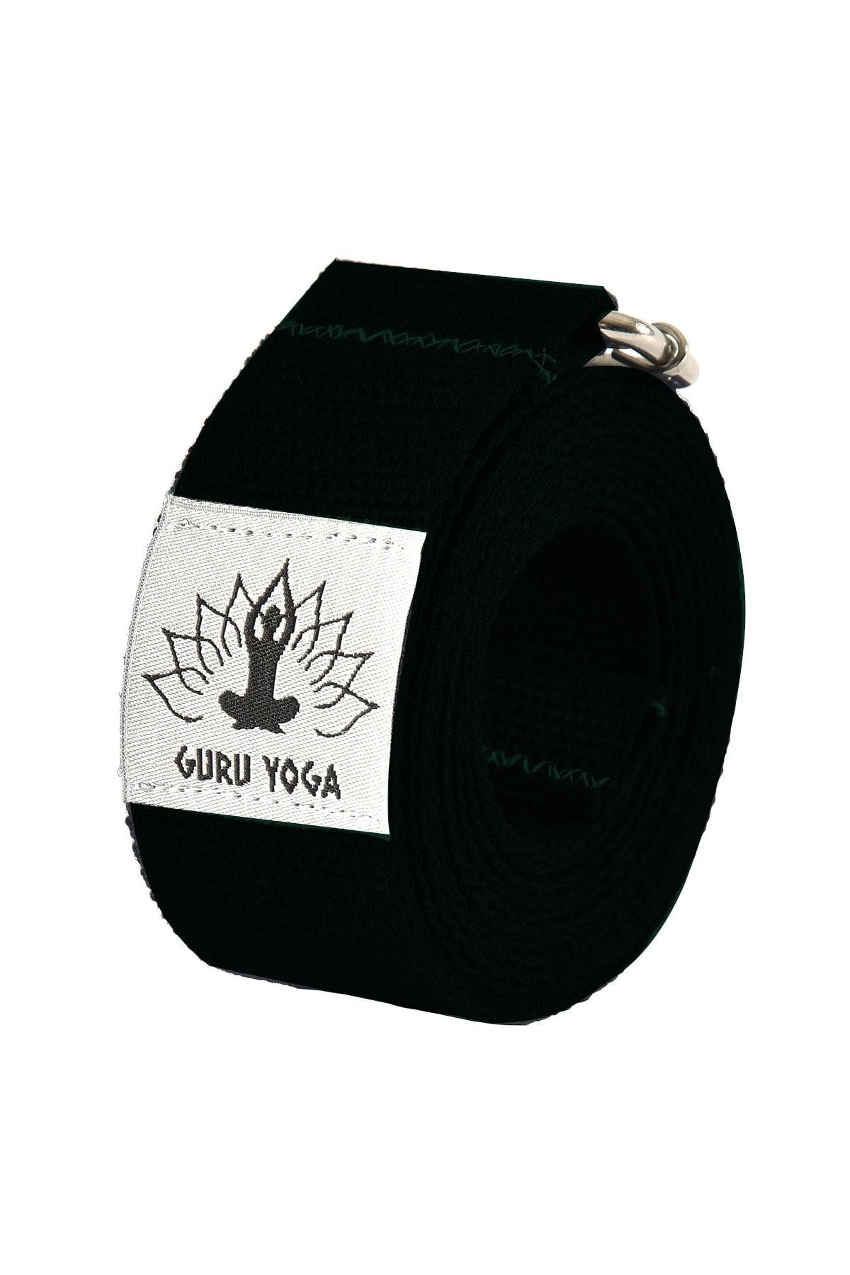 Doğal Yoga Kemeri Siyah 250 Cm