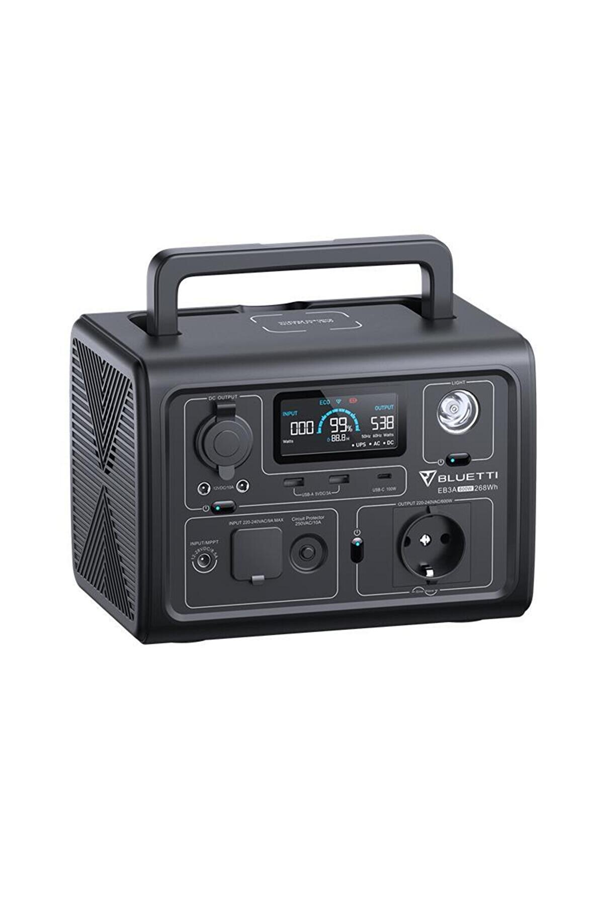 Eb3a Taşınabilir Güç Istasyonu / 600w 268wh