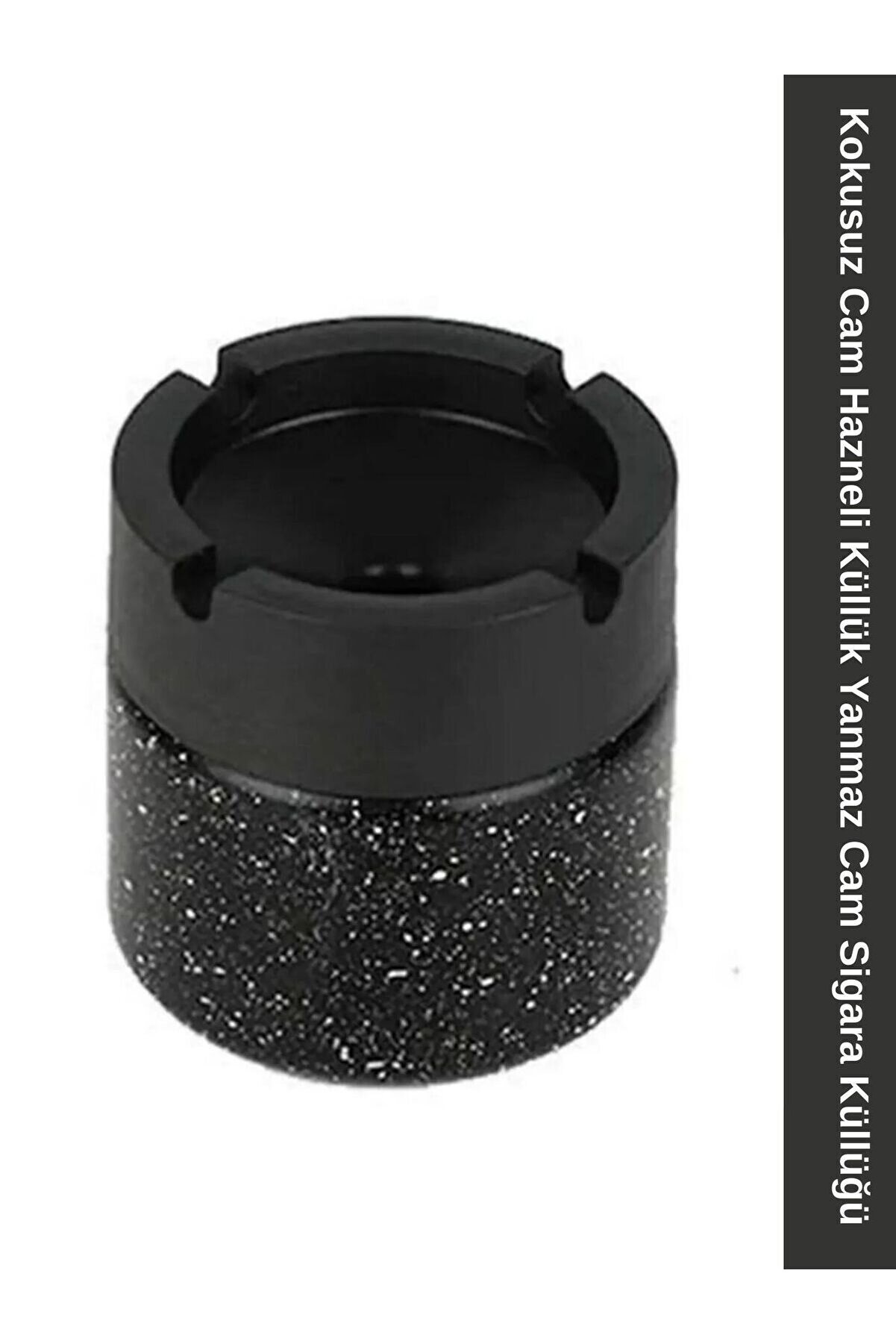 Kokusuz Cam Hazneli Küllük Yanmaz Cam Sigara Küllüğü