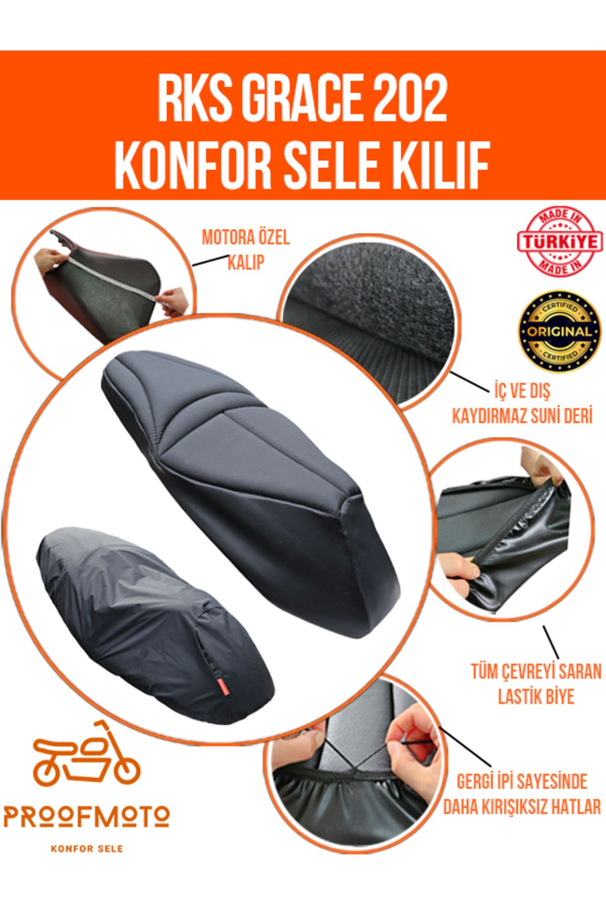 Rks Grace 202 Konfor Sele Ve Yağmurluk Kılıfı