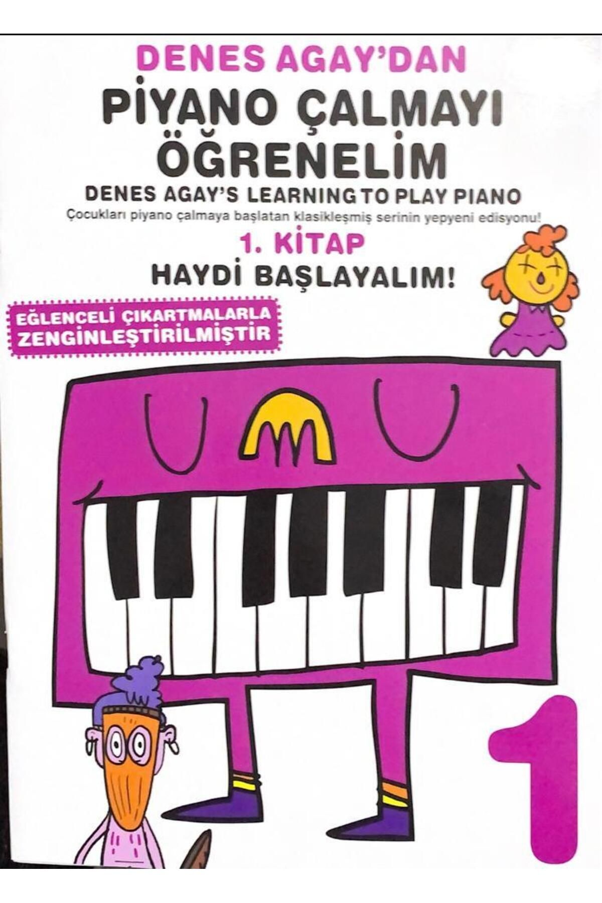 Denes Agay ' Dan Piyano Çalmayı Öğrenelim 1. Kitap
