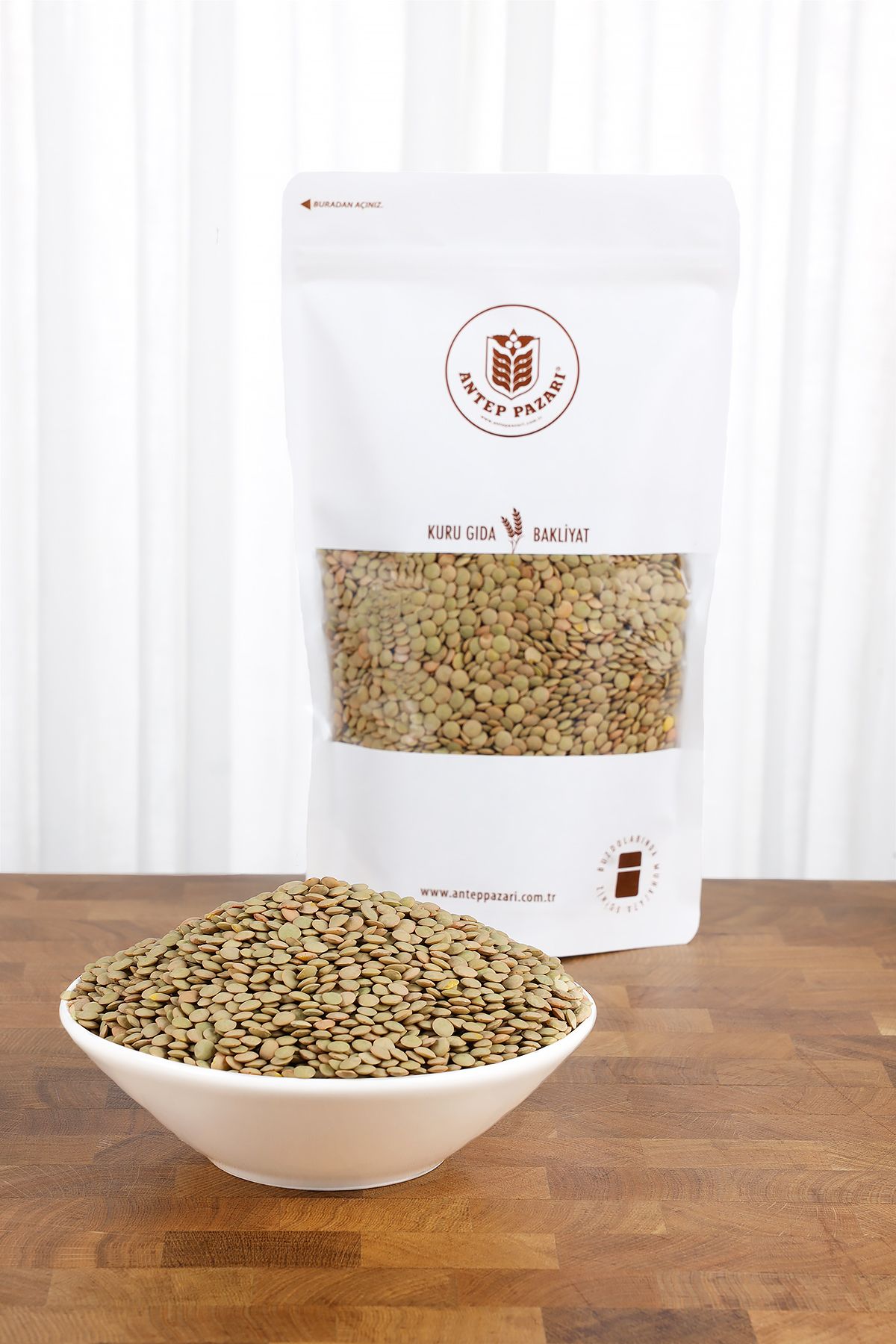 Yeşil Köy Mercimeği Yerli- 500 gram