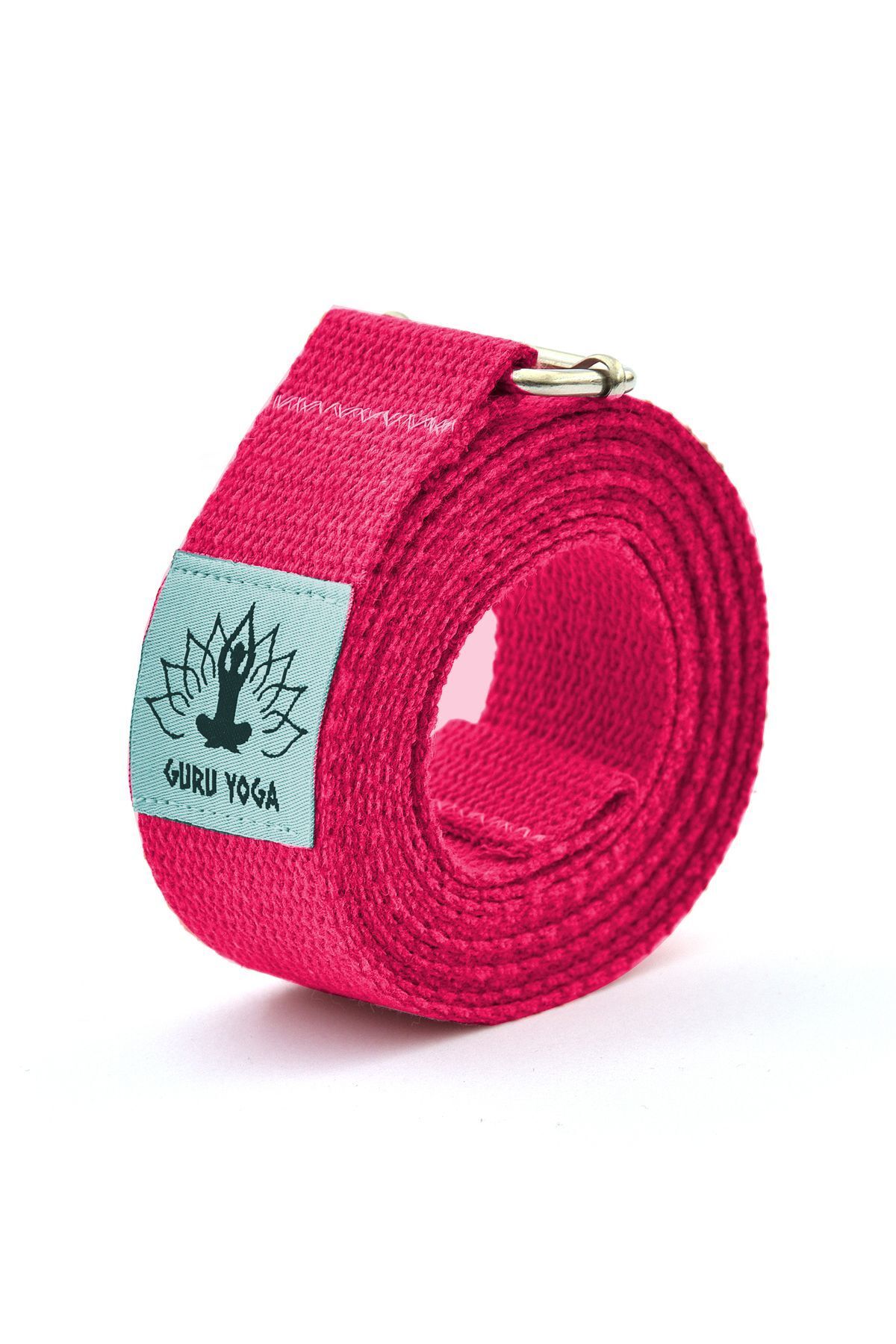 Guru Yoga Doğal Yoga Kemeri Pembe 250 cm