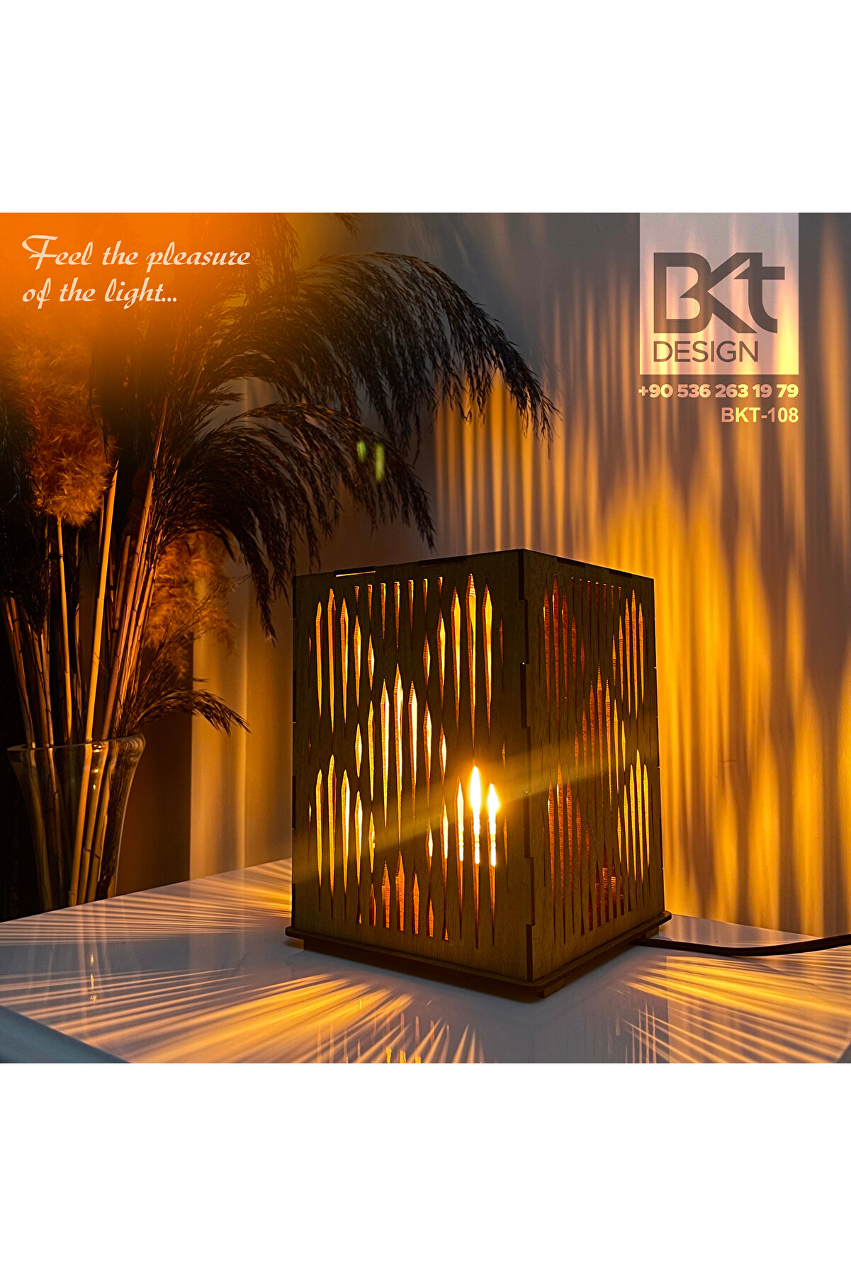 Dekoratif El Yapımı Ampullü Yansıyan Lamba Işığın Keyfini Hisset...