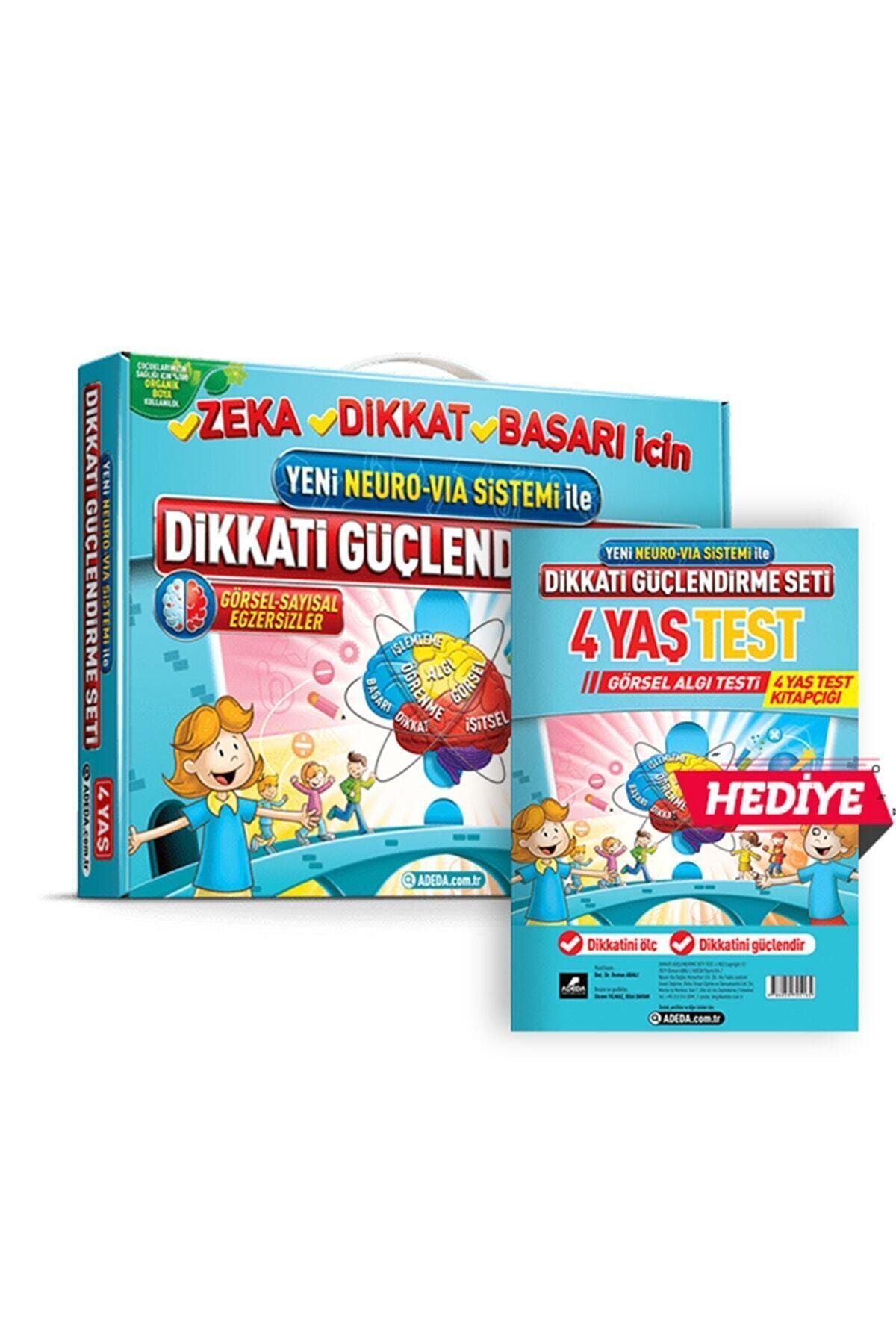 Adeda Neuro Via Dikkati Güçlendirme Seti 4 Yaş ve Görsel Dikkat