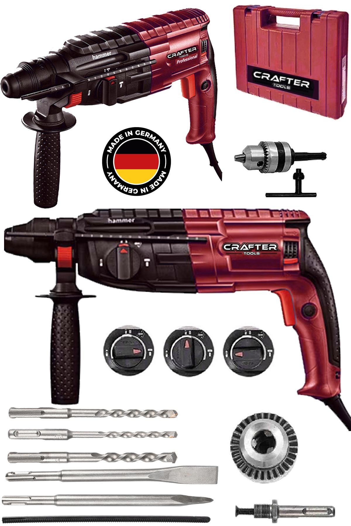 Çelik Şanzıman Kırıcı Delici Darbeli Matkap 2-28mm Matkap Hilti