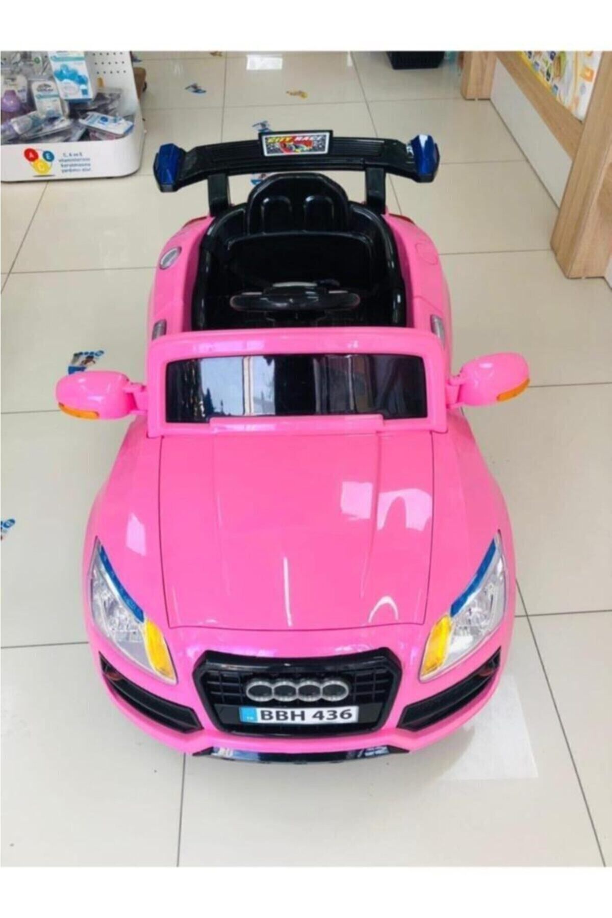 Audi Uzaktan Kumandalı 12v Akülü Araba Pembe