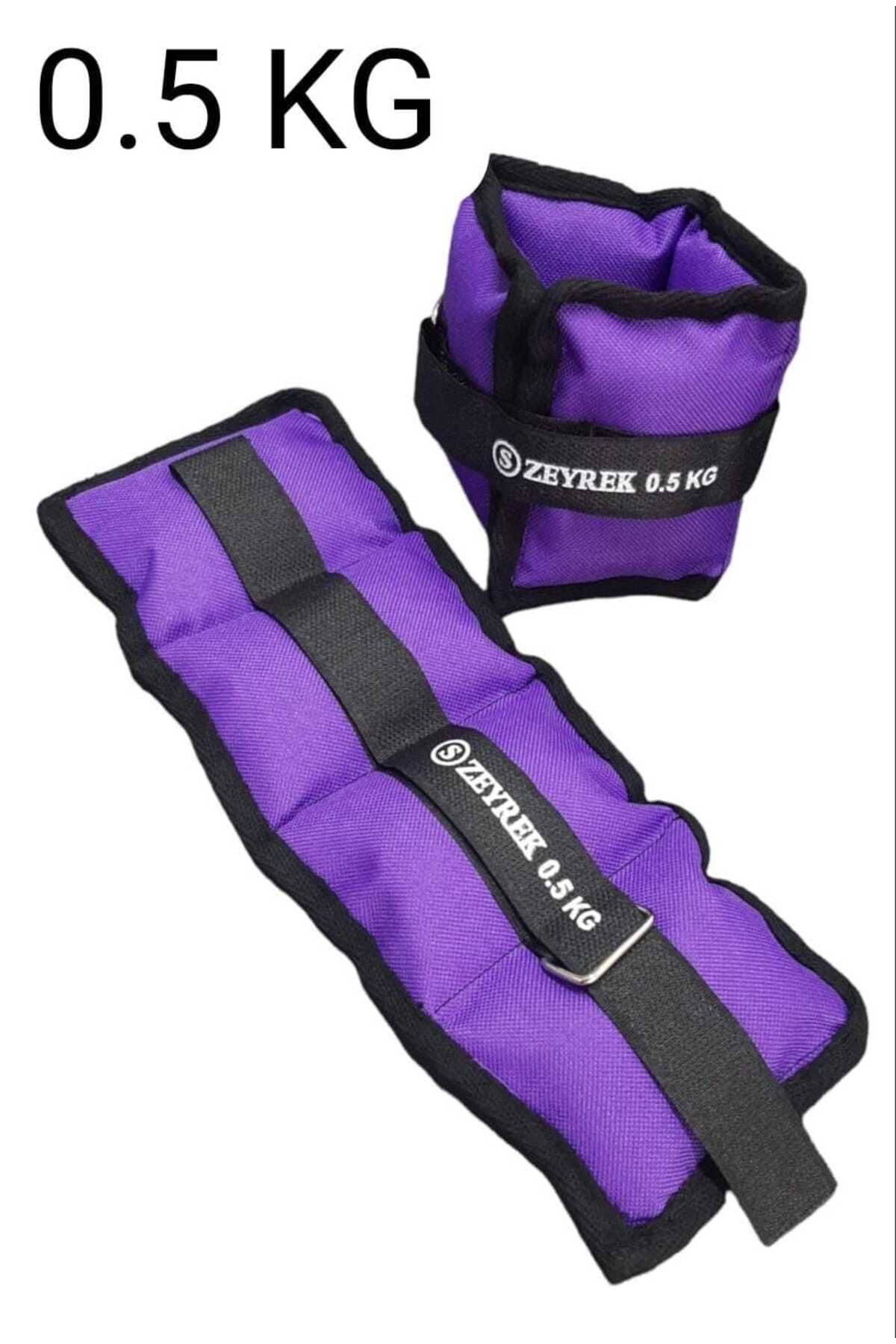 0.5 Kg × 2 Adet Toplam 1 Kg El Ayak Bilek Kas Güçlendiriçi Ağırlık Seti Kum Ağırlık Torbası