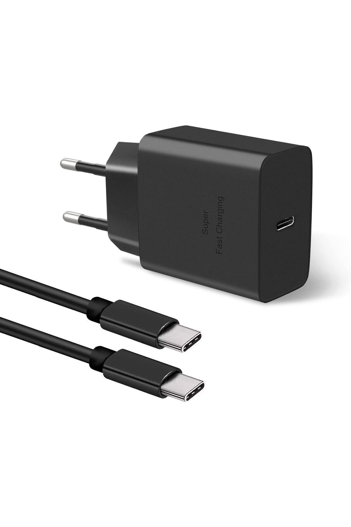 Samsung Galaxy S21/S22/S23/24/S24 Plus/S24 Ultra Uyumlu Hızlı Şarj 45W USB-C Type-C PD Şarj Cihazı