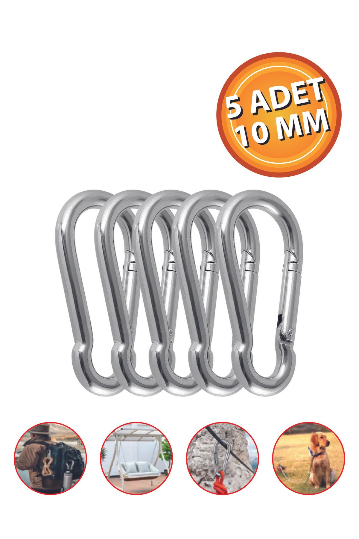 KARABİNA (10X100MM) ERA24013 ERATOOL