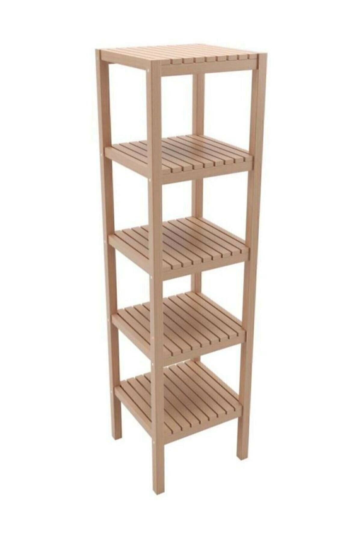 Ahşap 5 Raflı Organizer