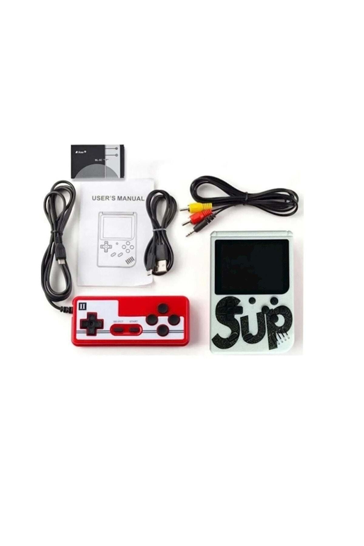 Çift Kol 400 Nostalji Oyunlu Mini Atari Gameboy & Gamebox Oyun Konsolu