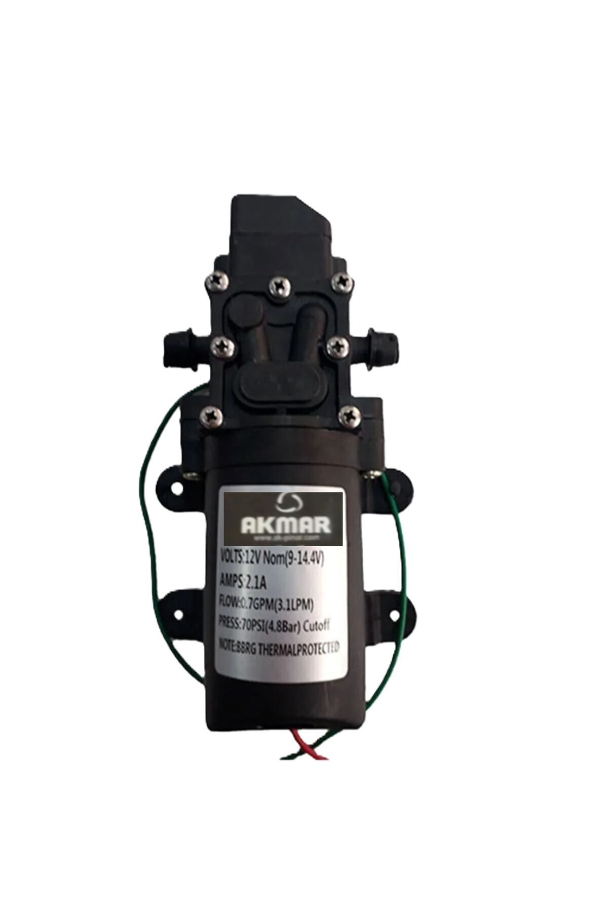 Ravza Akülü Su Aktarma Hidrofor Tekne Ve Ilaçlama Motoru Pompası 12 Volt