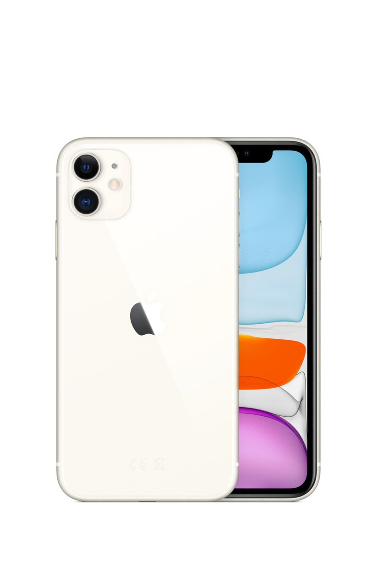 Yenilenmiş iPhone 11 64 GB Beyaz Cep Telefonu (12 Ay Garantili) - B Kalite