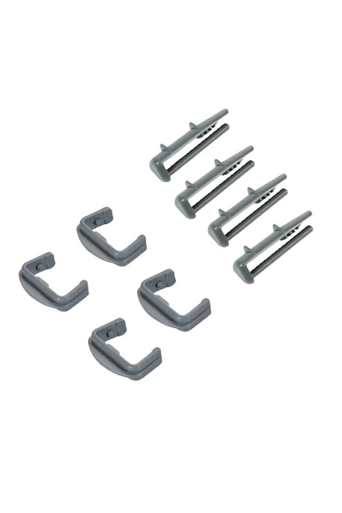 Oem Bulaşık Makinesi Ön Arka Ray Stop Pimi 8'li Set