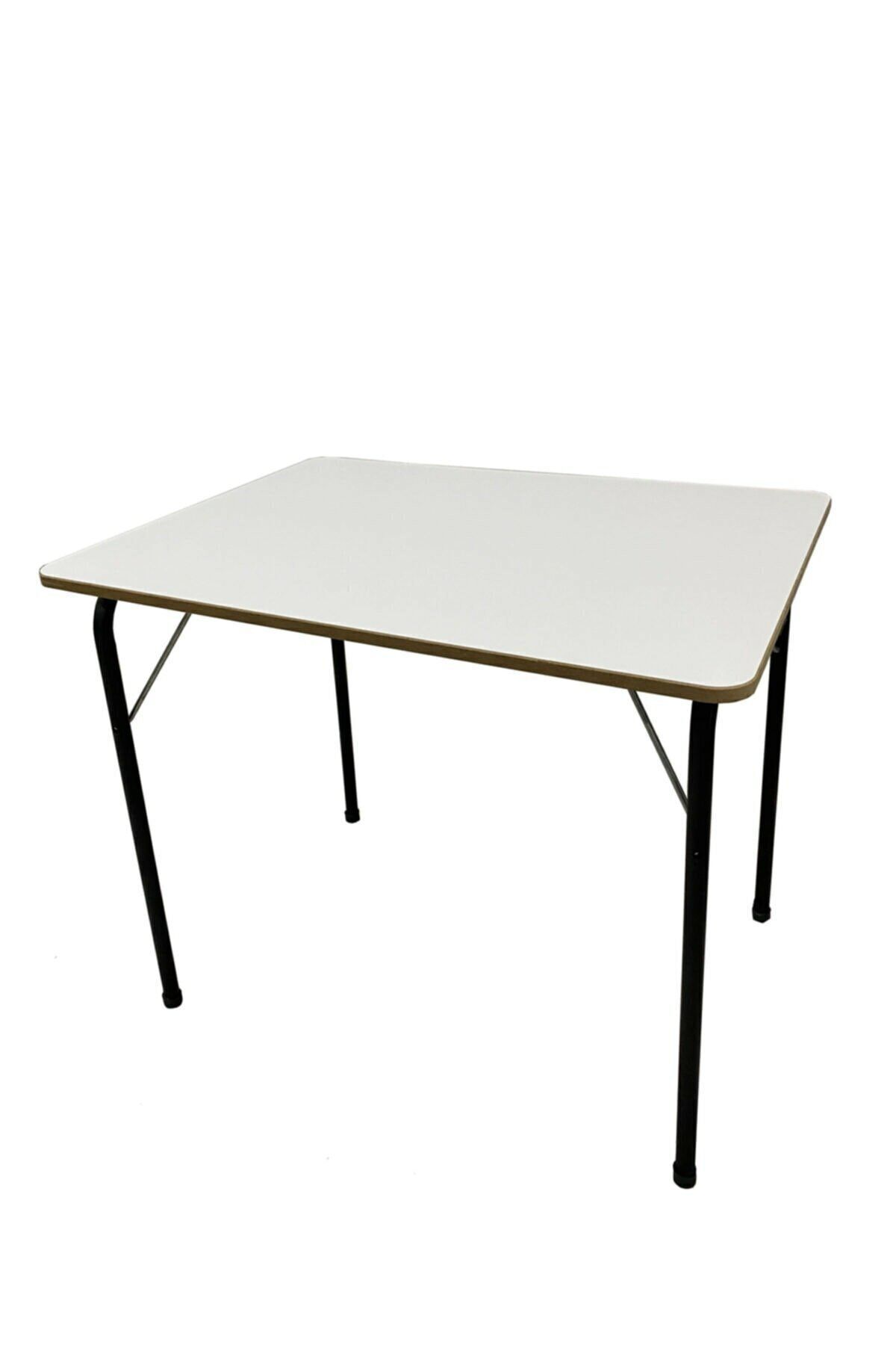 Aden Kamp Masası Mdf Katlanır Bahçe Masası 50cm x 70cm