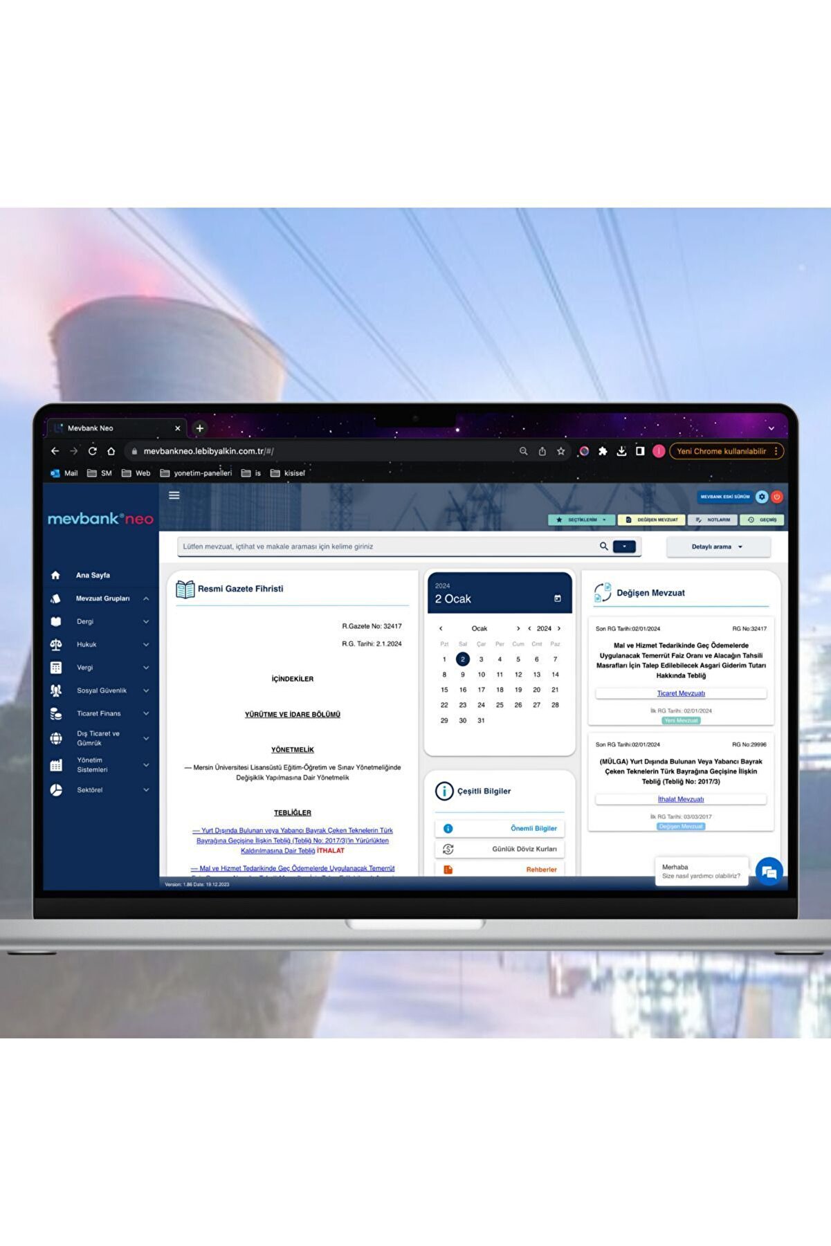 Mevbank Neo Yönetim Sistemleri Mevzuat Ve Içtihat Programı