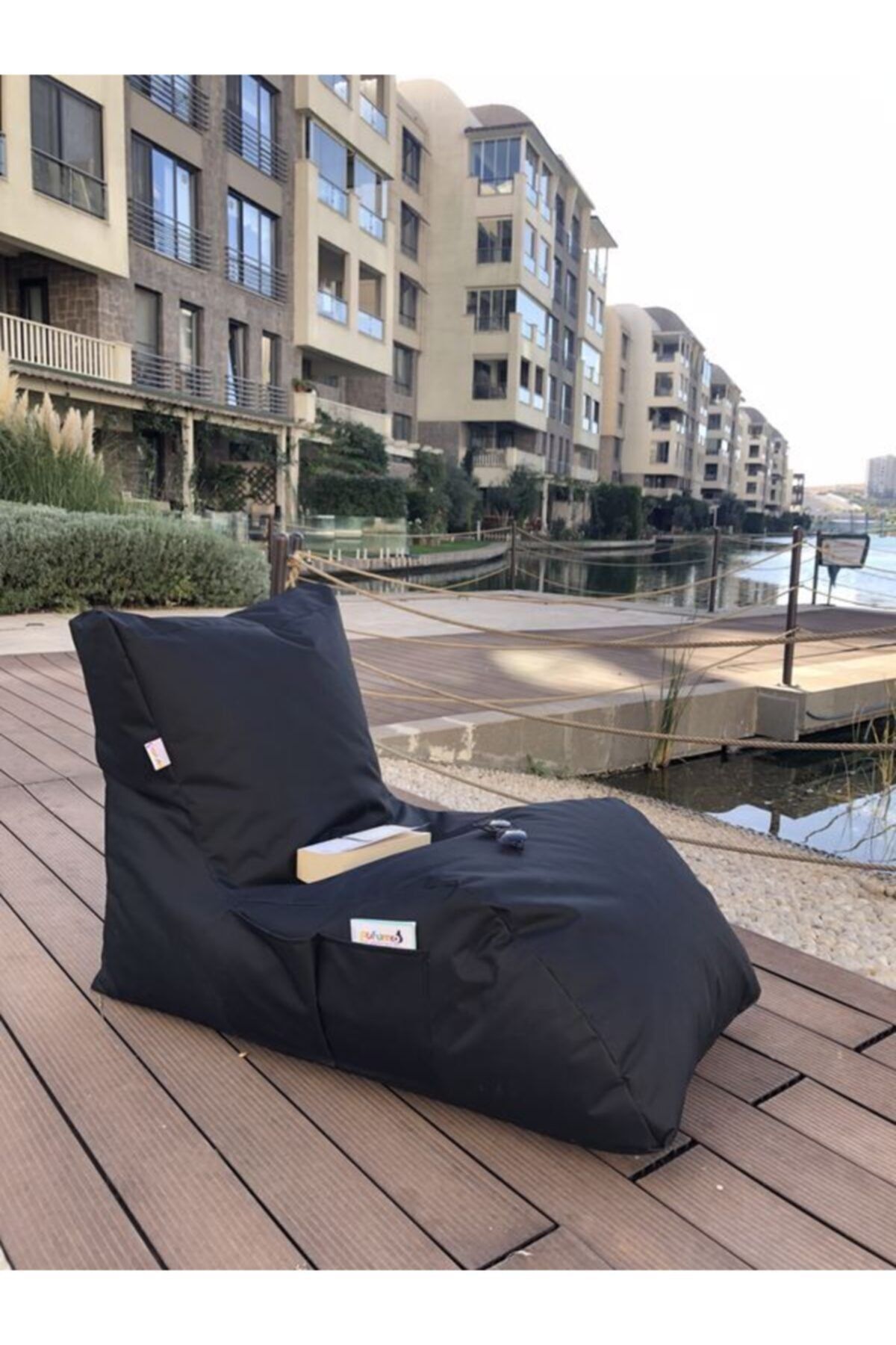 Armutland Daybed Armut Koltuk Siyah