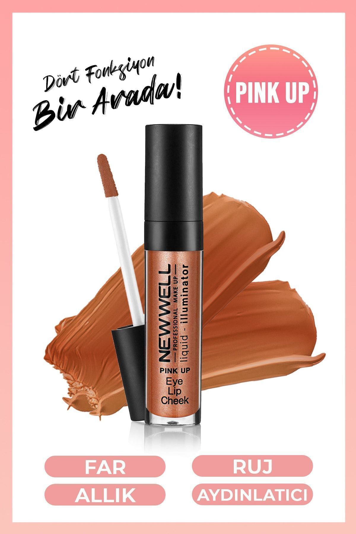 Lıquıd Illumınator Aydınlatıcı Allık 3 In 1 - Pink Up
