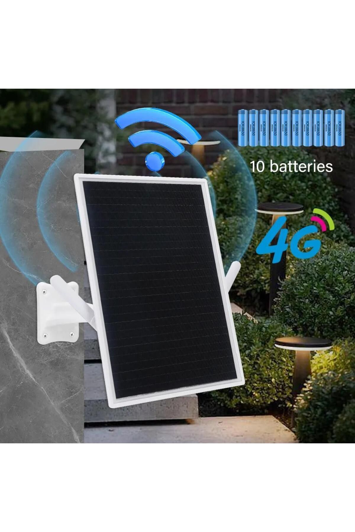4G Solar Sim kartlı kablosuz internet dağıtıcı Wifi modem