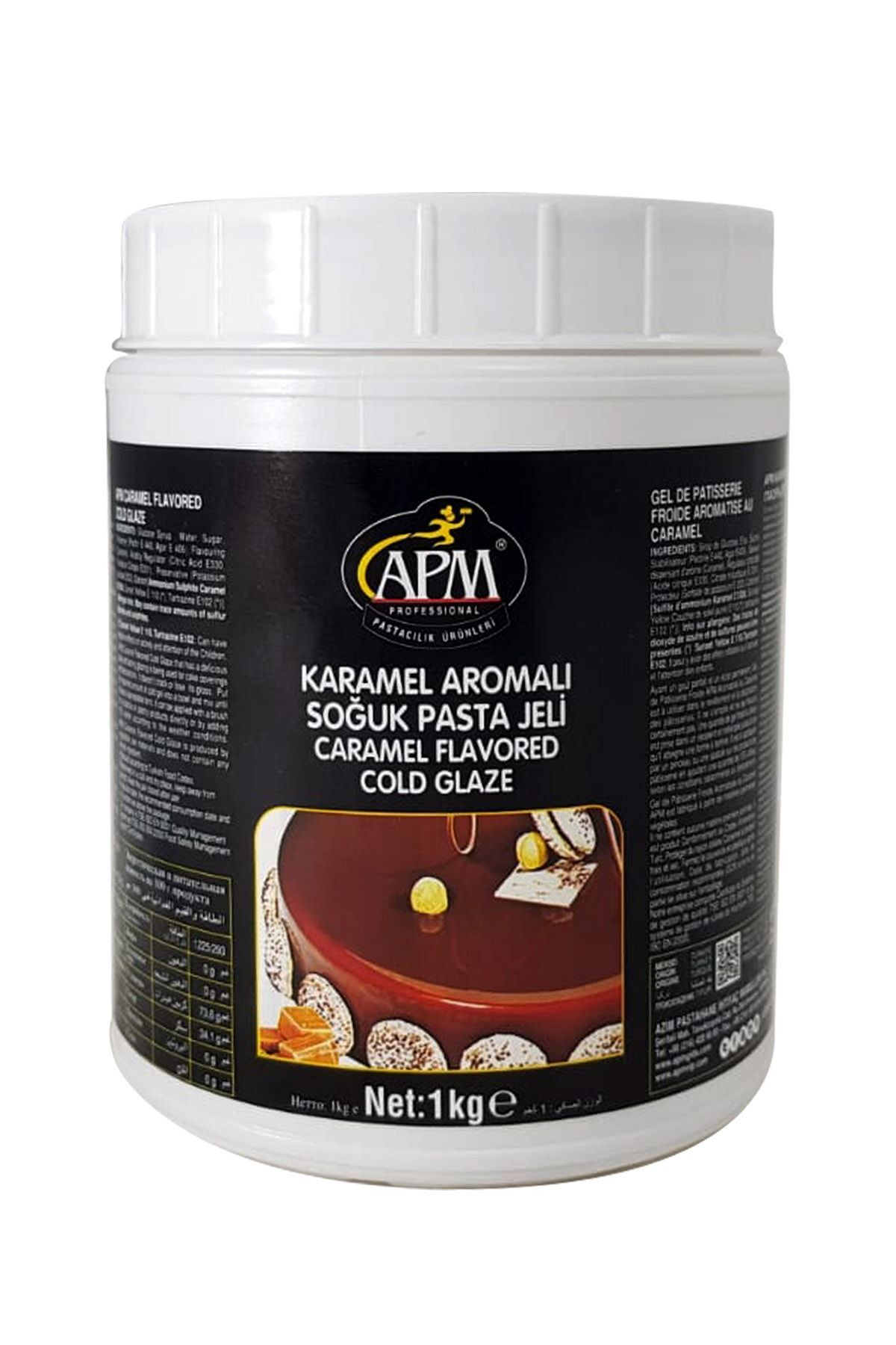 Karamel Aromalı Soğuk Pasta Jeli - Jölesi 1 Kg