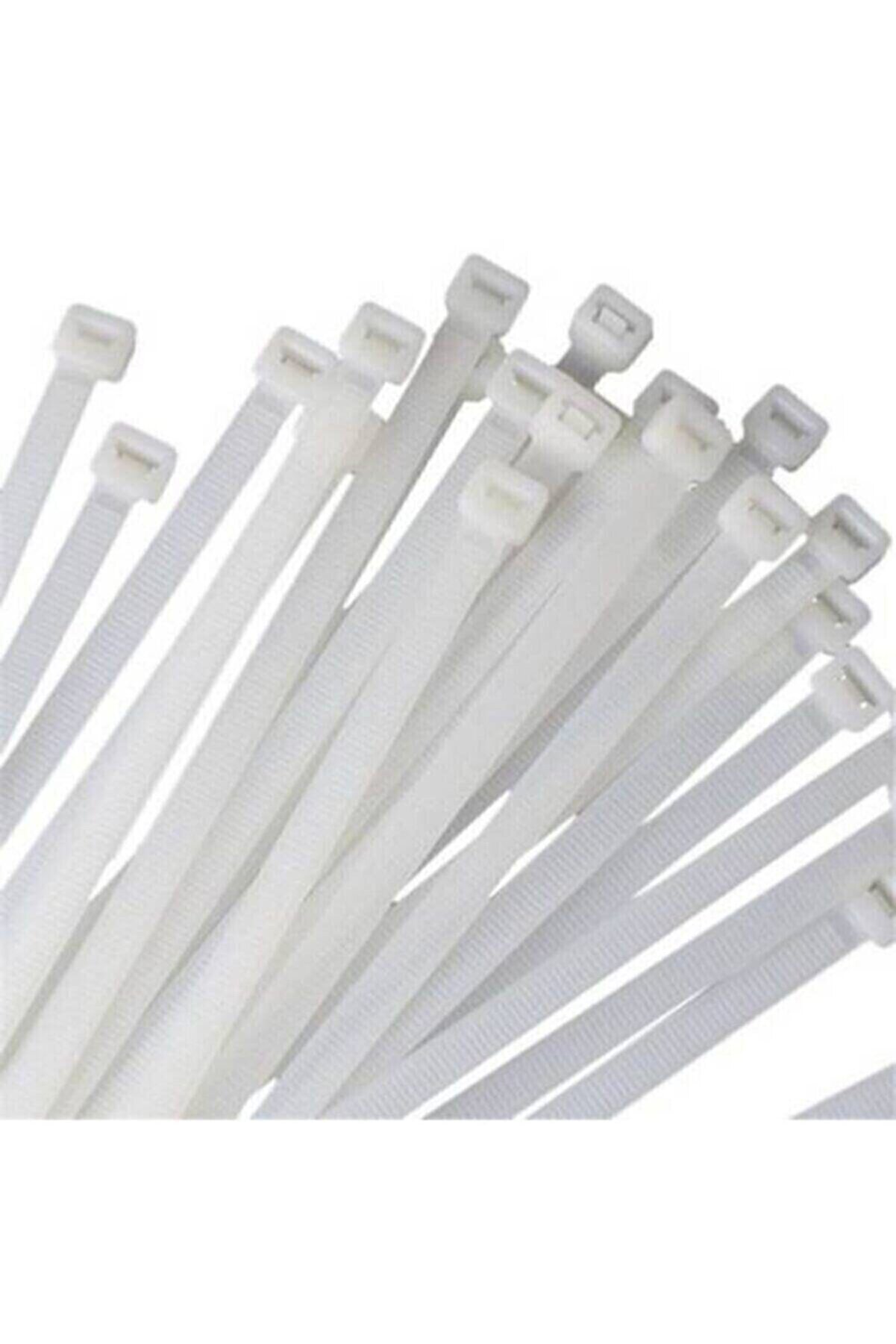 100 Adet Kablo Bağı Plastik Kelepçe 2,5 X 100mm Kablo Bağı 100 Adet