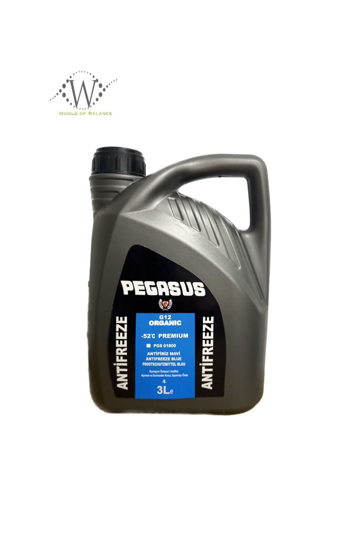 Organik Antifriz Mavi 3 Lt (-52°) Derece 1 Adet