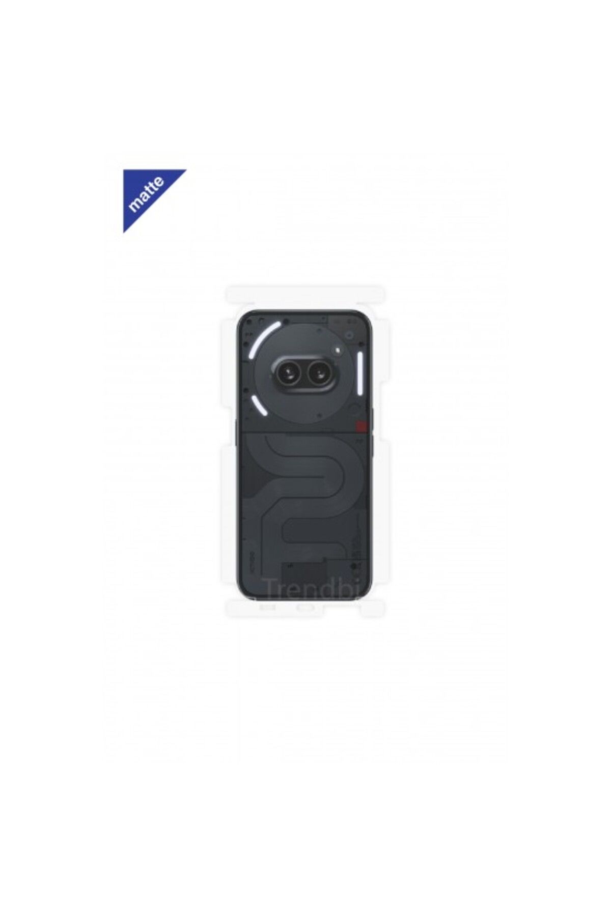 Nothing Phone 2A Mat Arka Yan Koruyucu Darbe Emici Poliüretan Film Amerika Üretimi