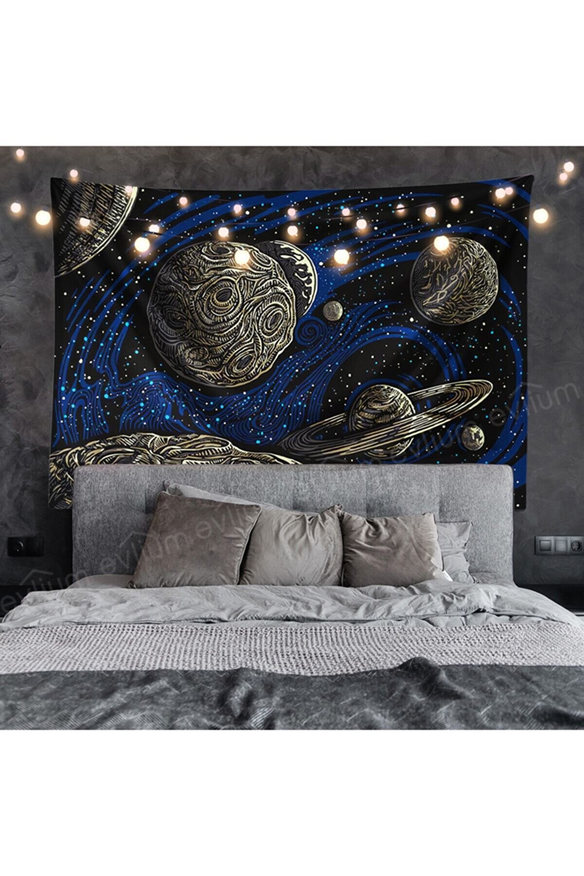 Dark Galaxy Duvar Örtüsü