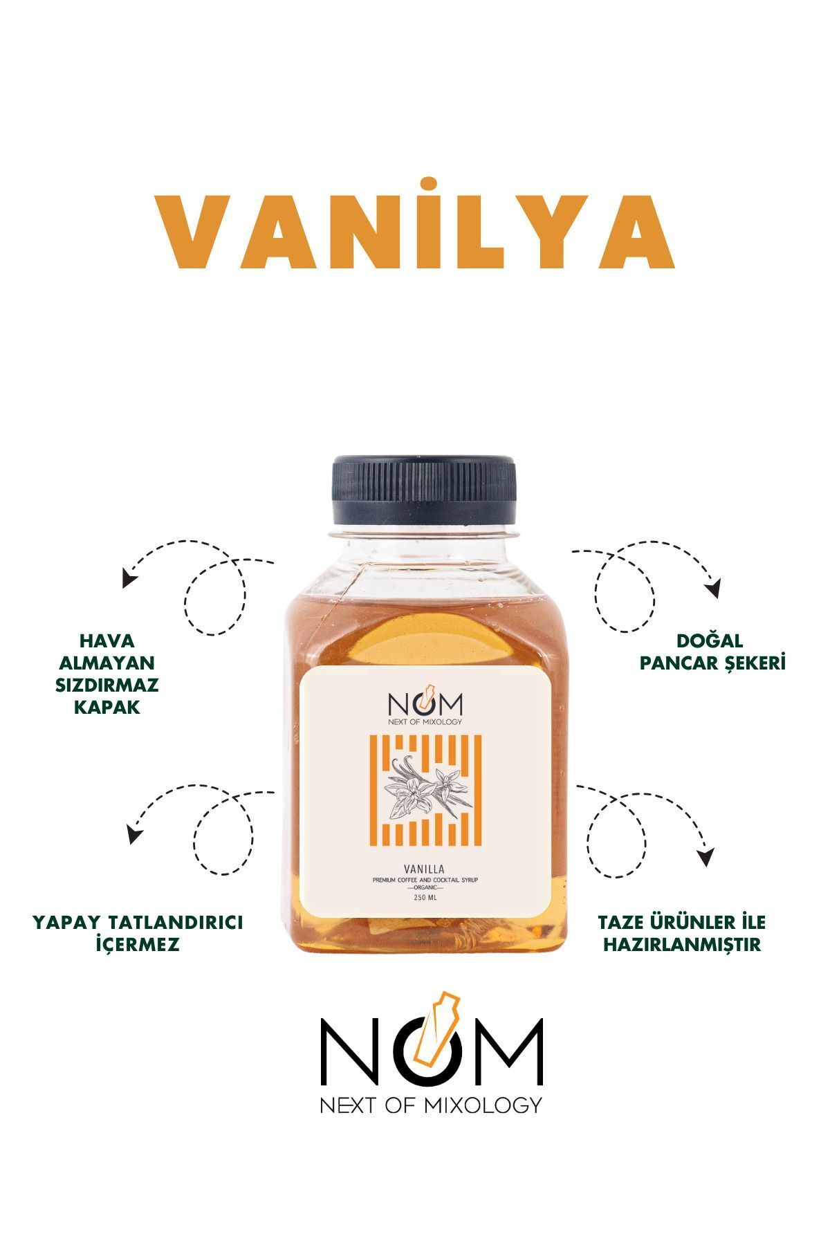 Vanilya Şurubu 250 ml