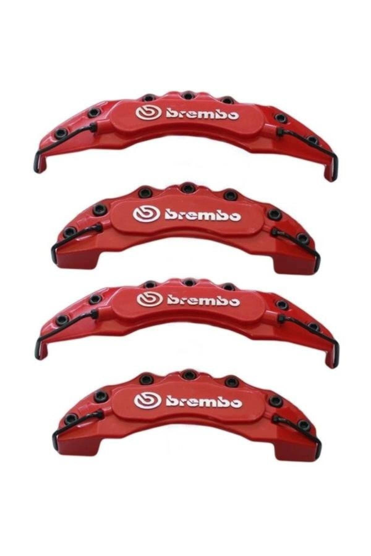 Fiat Punto  Uyumlu Evo Kırmızı Brembo Kaliper Kapağı 4 Adet