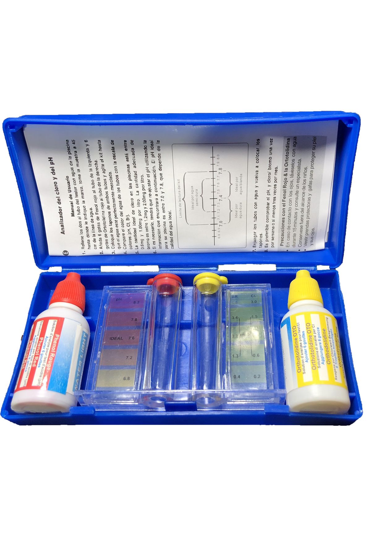 Havuz Suyu Test Kiti pH Klor Ölçüm Kiti