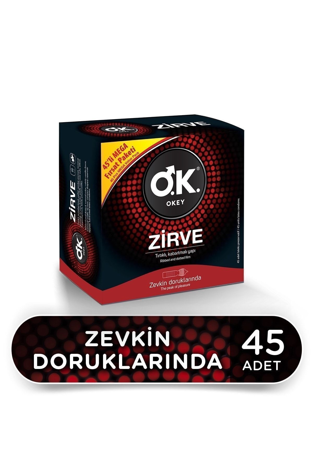 Zirve 45'li Prezervatif