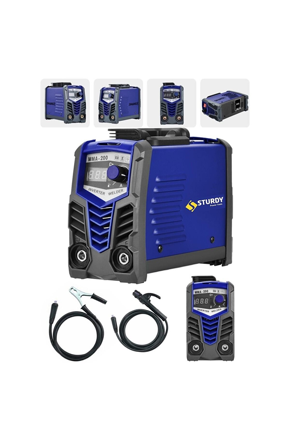 Pro Tex Seri 201 Amper Göstergeli Beraber Invertör Kaynak Makinası Elektrot 14