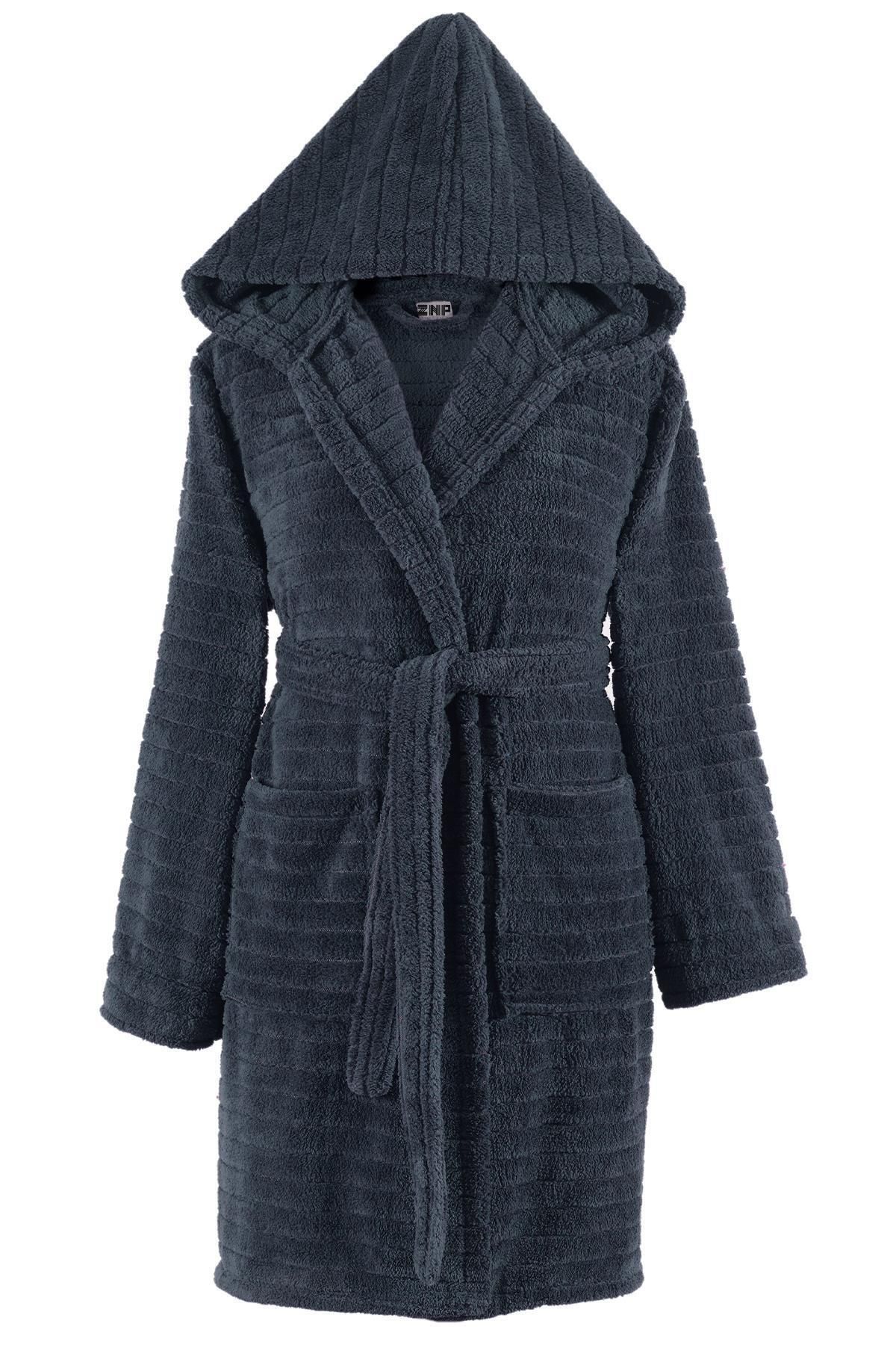 Comfy | Kapşonlu Wellsoft Peluş Sabahlık | Robdeşambr | Bornoz