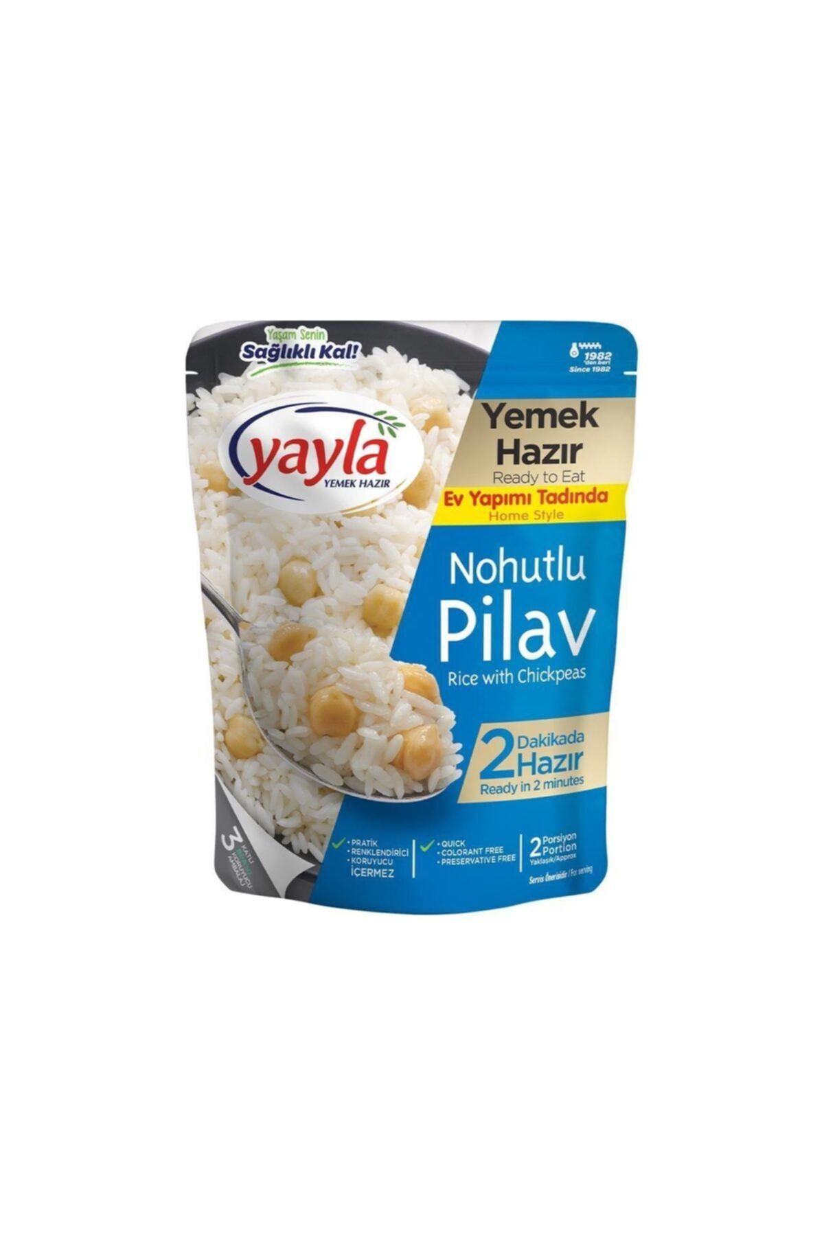 Yemek Hazır Nohutlu Pilav 250 gr