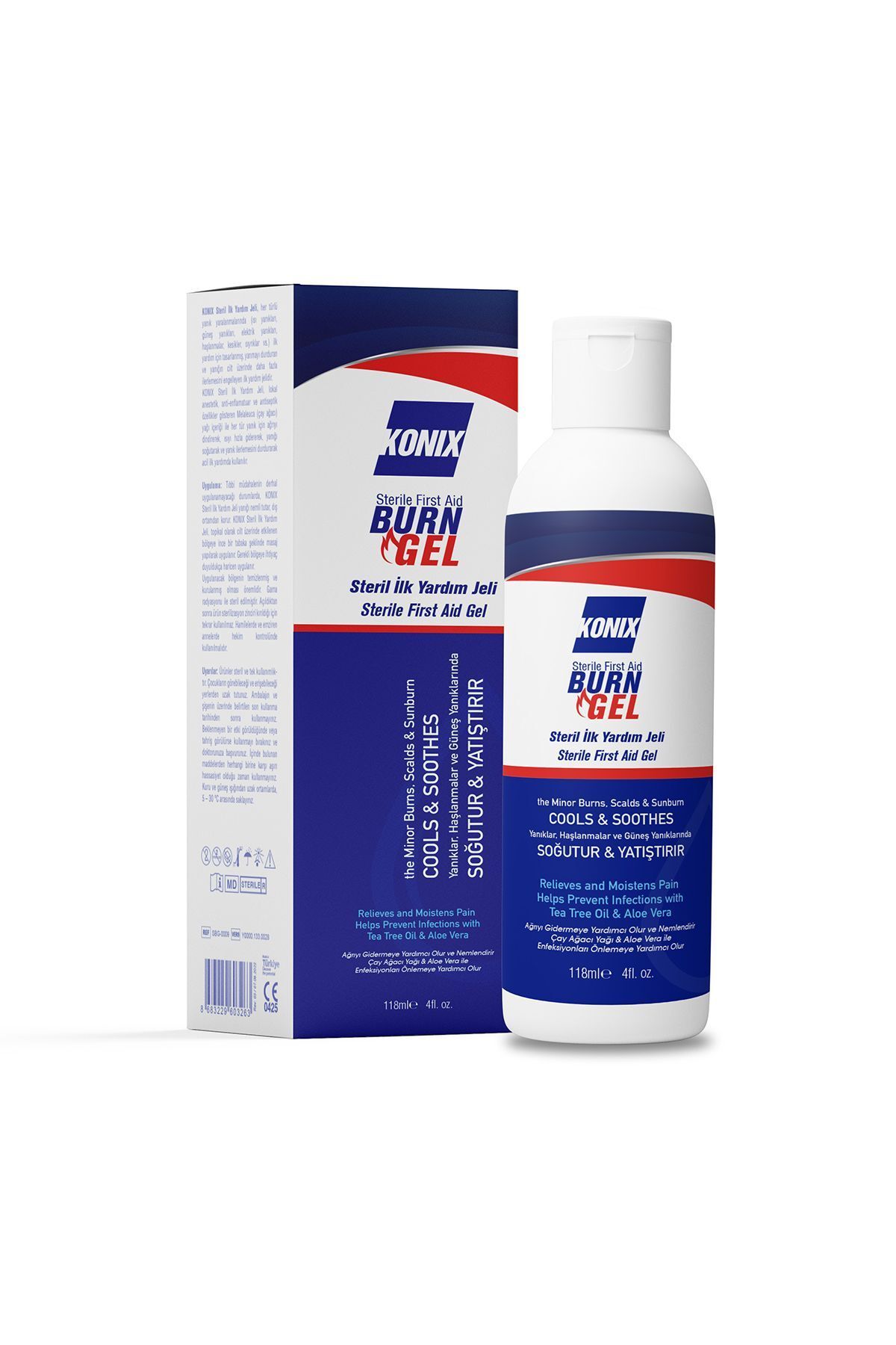 Steril Ilk Yardım Yanık Jeli 118 ml