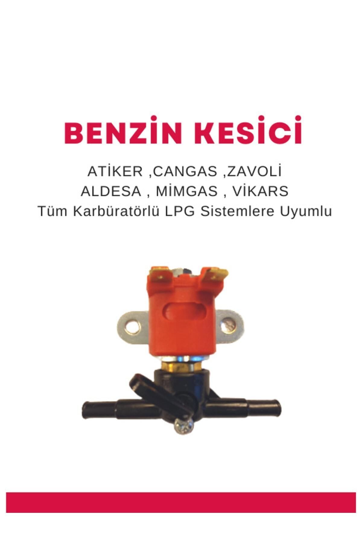 Lpg Benzin Kesici Valfi Atiker Cangas Aldesa Mimgas Vikars Uyumlu
