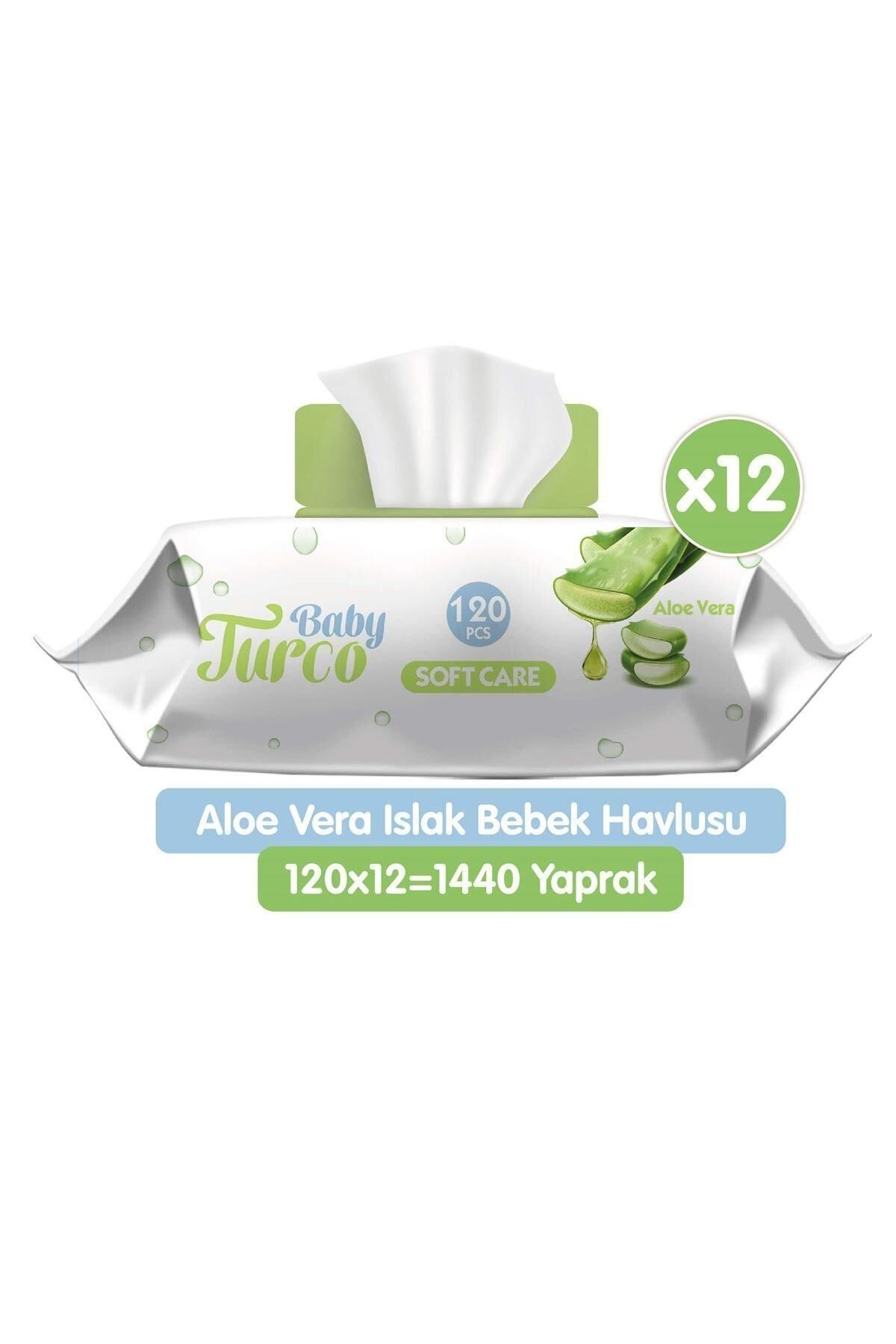 Softcare Aloe Vera Islak Bebek Havlusu 12x120 Adet