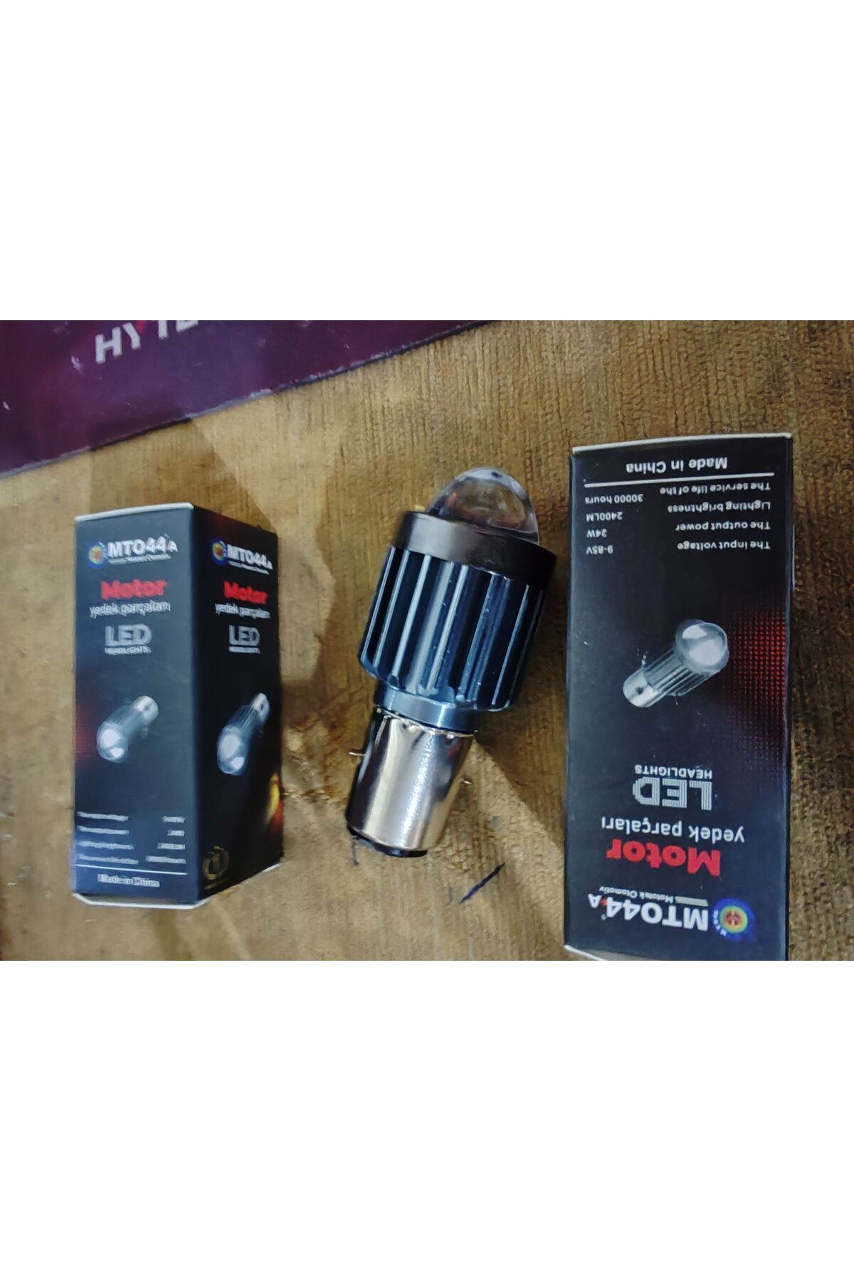 Cg cup VS gibi tüm motorsiklet Led Ön lamba ampül