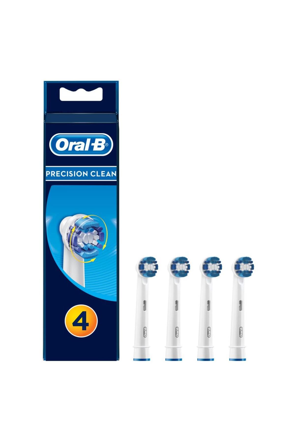 Diş Fırçası Yedek Başlık Precision Clean 4' Lü