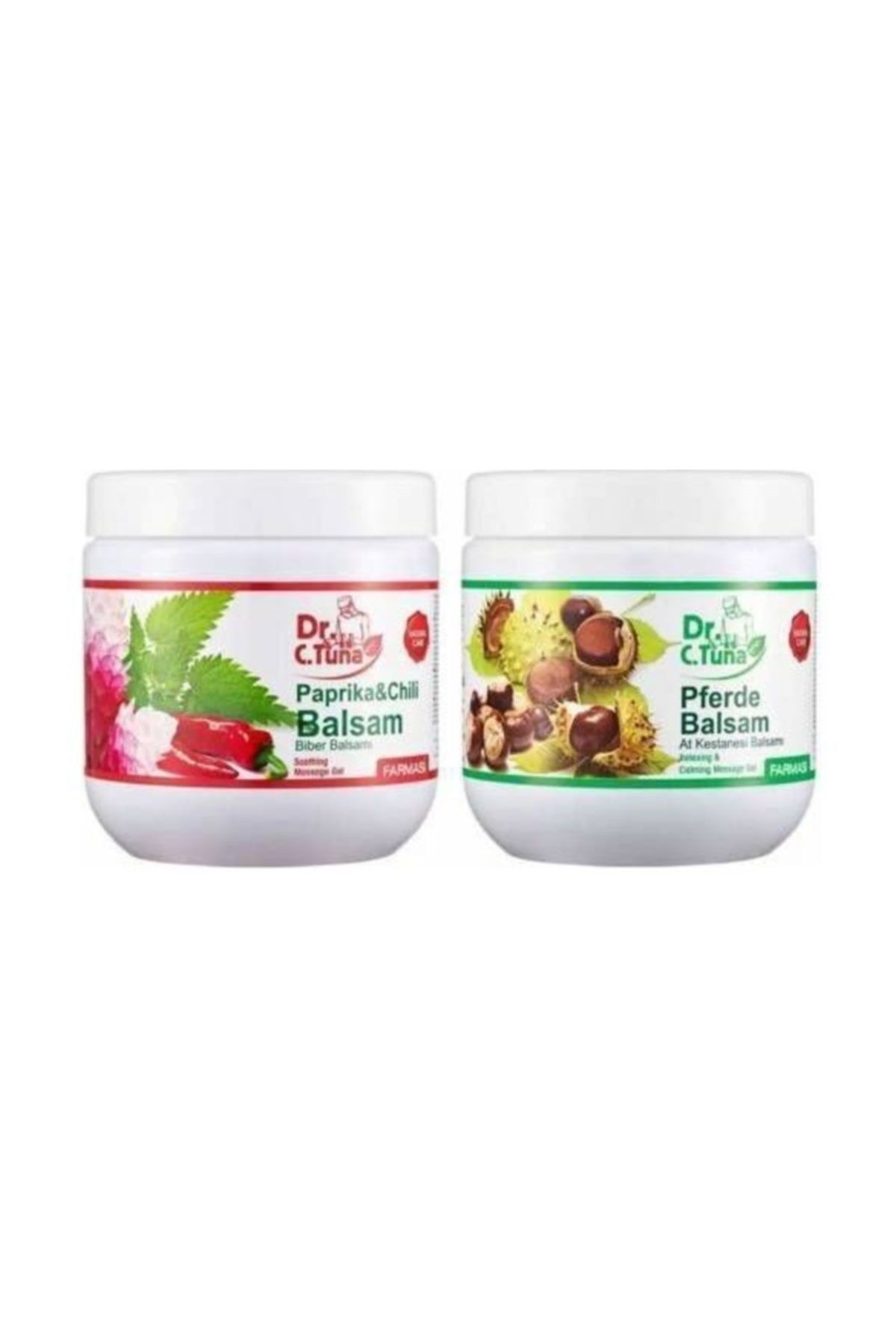 Biberli Masaj Jeli 500 Ml+at Kestanesi Masaj Jeli 500 Ml